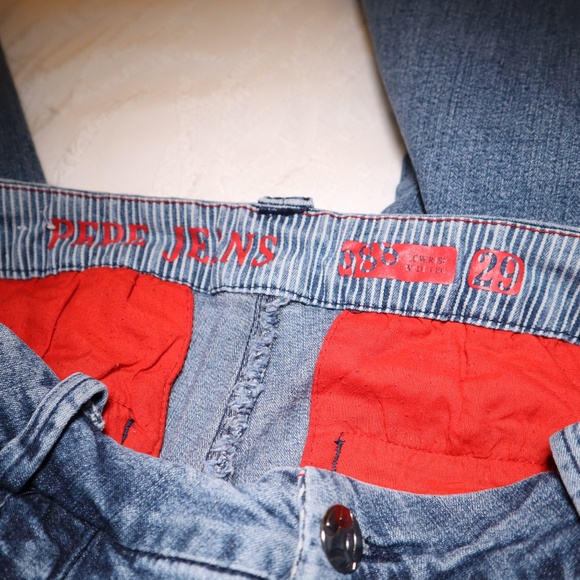 Pepe Jeans Low Rise Wide Leg Jeans 29 - Picture 3 of 6